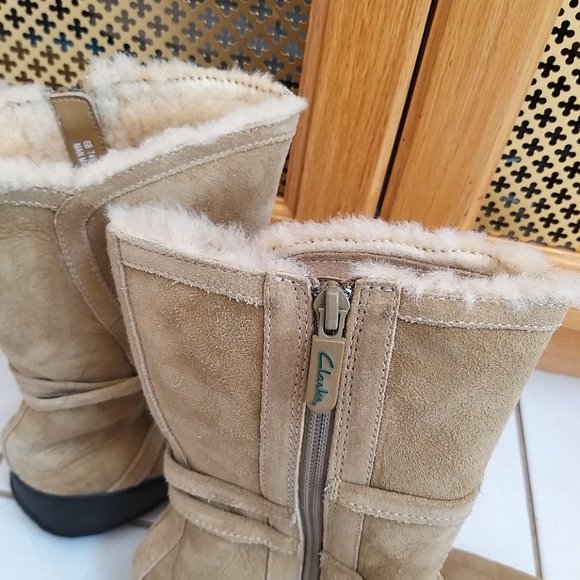 CLARKS ARTISAN COLLECTION LEATHER UPPER BOOTS SIZE 6B - Picture 7 of 13